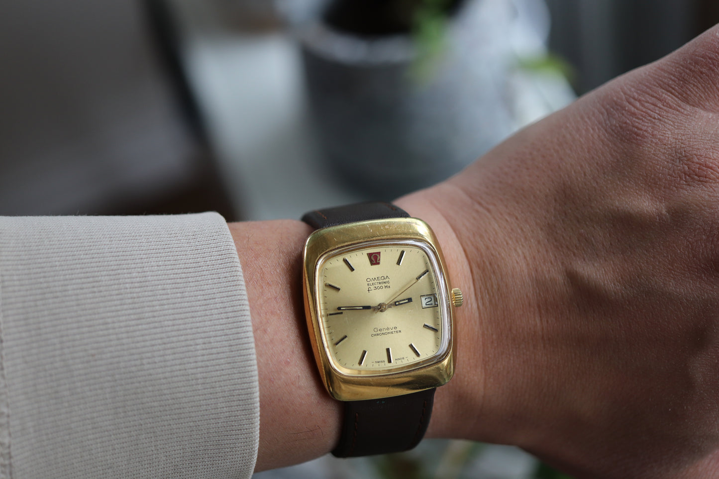 Omega Genève Electronic f300Hz Chronometer, Non-Running