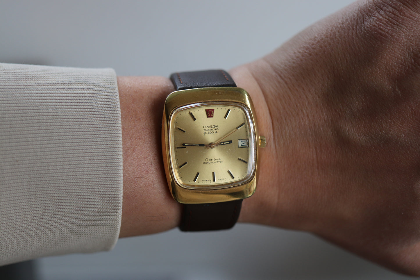 Omega Genève Electronic f300Hz Chronometer, Non-Running