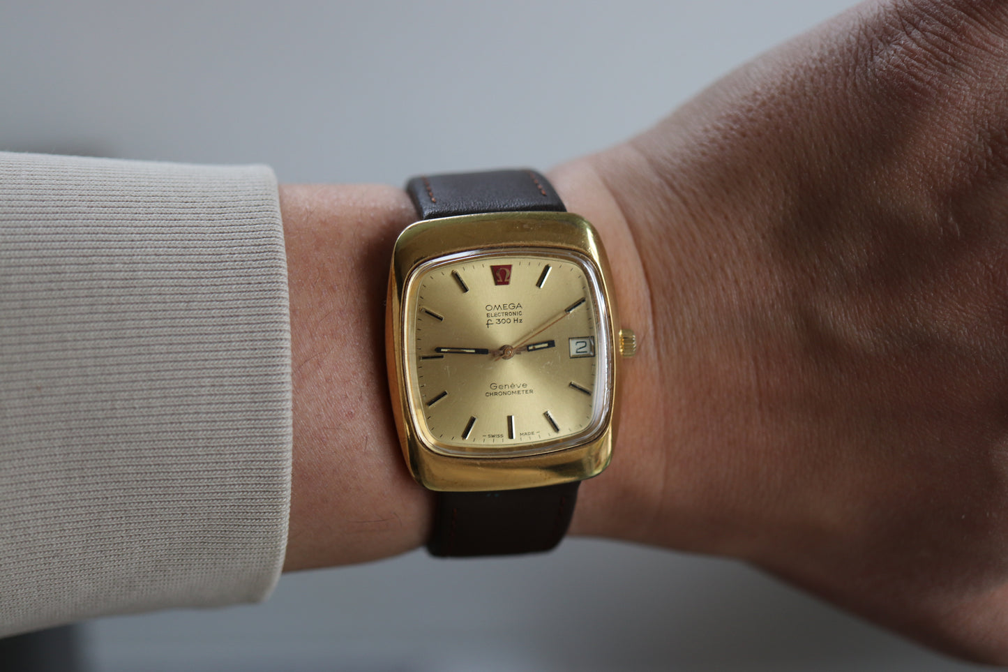 Omega Genève Electronic f300Hz Chronometer, Non-Running