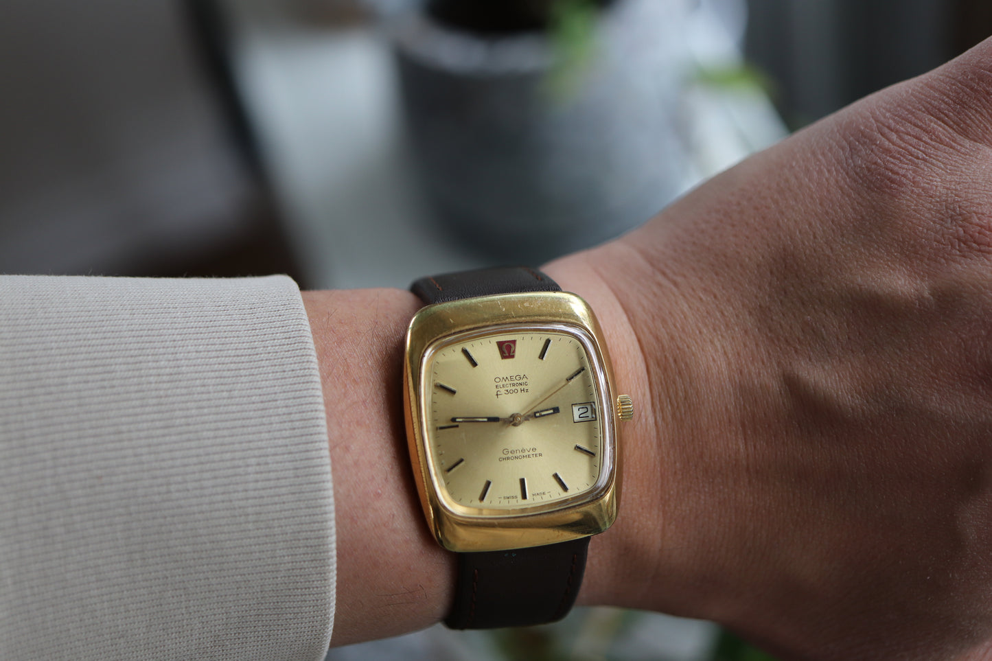 Omega Genève Electronic f300Hz Chronometer, Non-Running