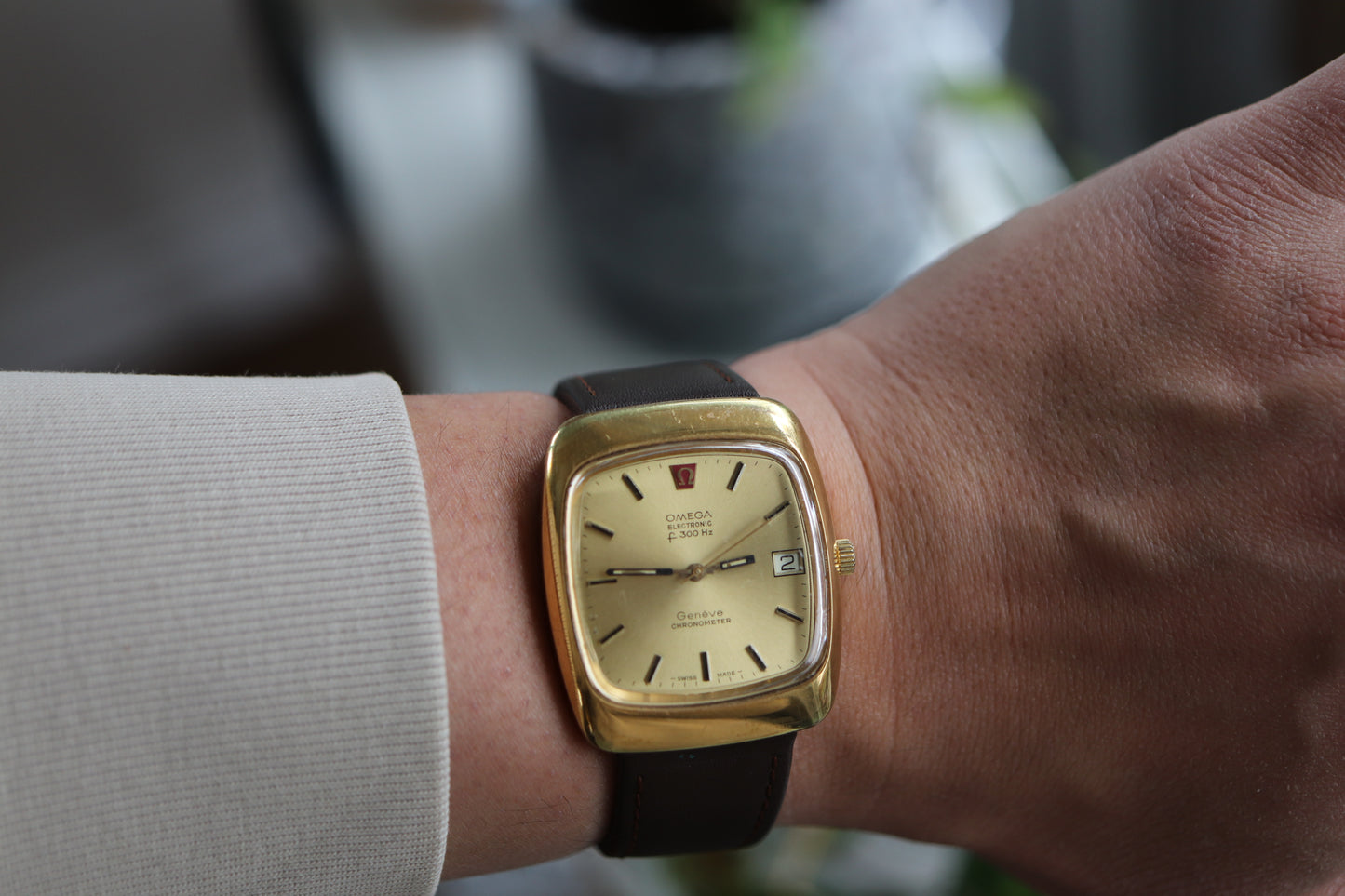Omega Genève Electronic f300Hz Chronometer, Non-Running