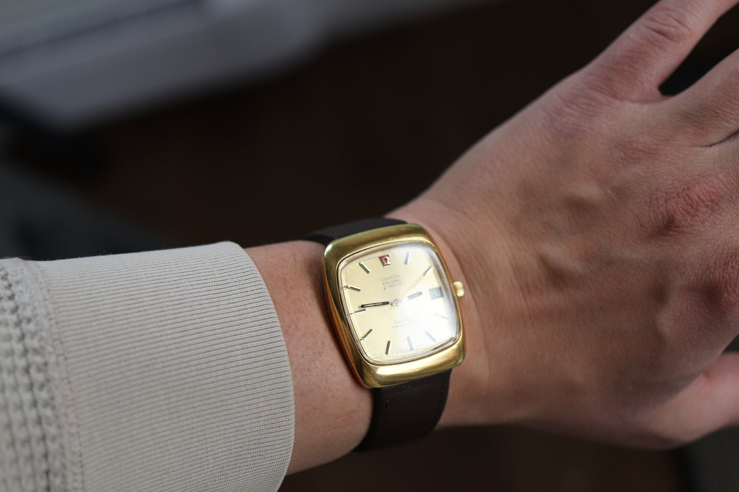 Omega Genève Electronic f300Hz Chronometer, Non-Running