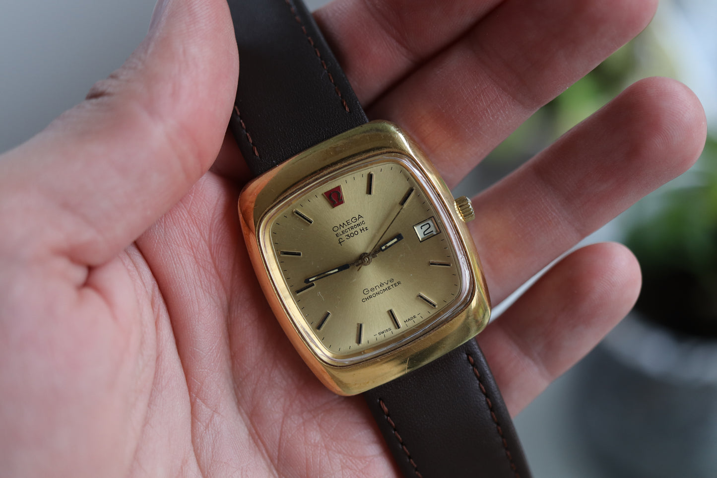 Omega Genève Electronic f300Hz Chronometer, Non-Running
