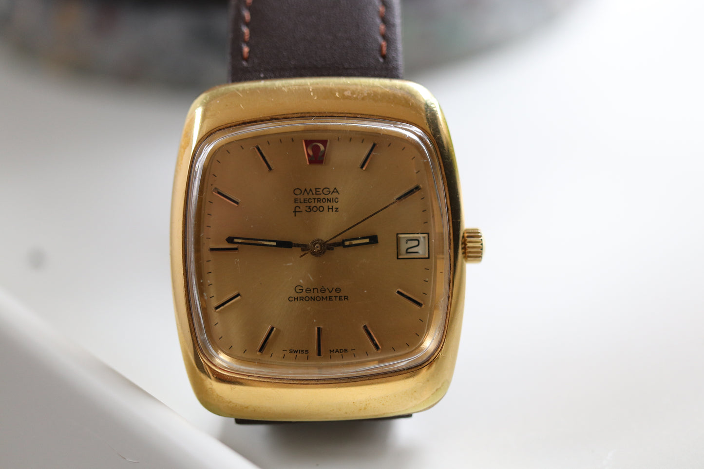 Omega Genève Electronic f300Hz Chronometer, Non-Running