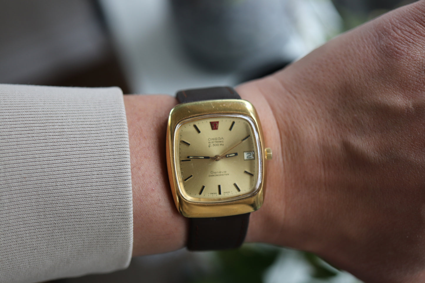 Omega Genève Electronic f300Hz Chronometer, Non-Running
