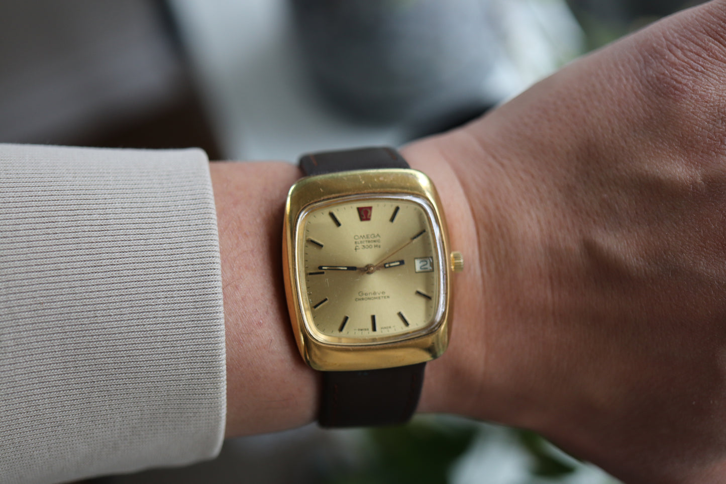 Omega Genève Electronic f300Hz Chronometer, Non-Running