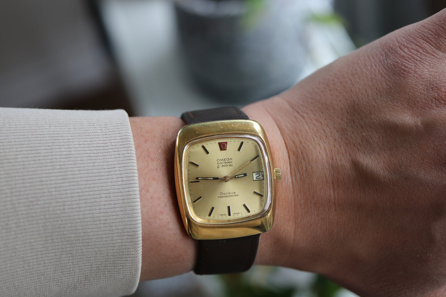 Omega Genève Electronic f300Hz Chronometer, Non-Running