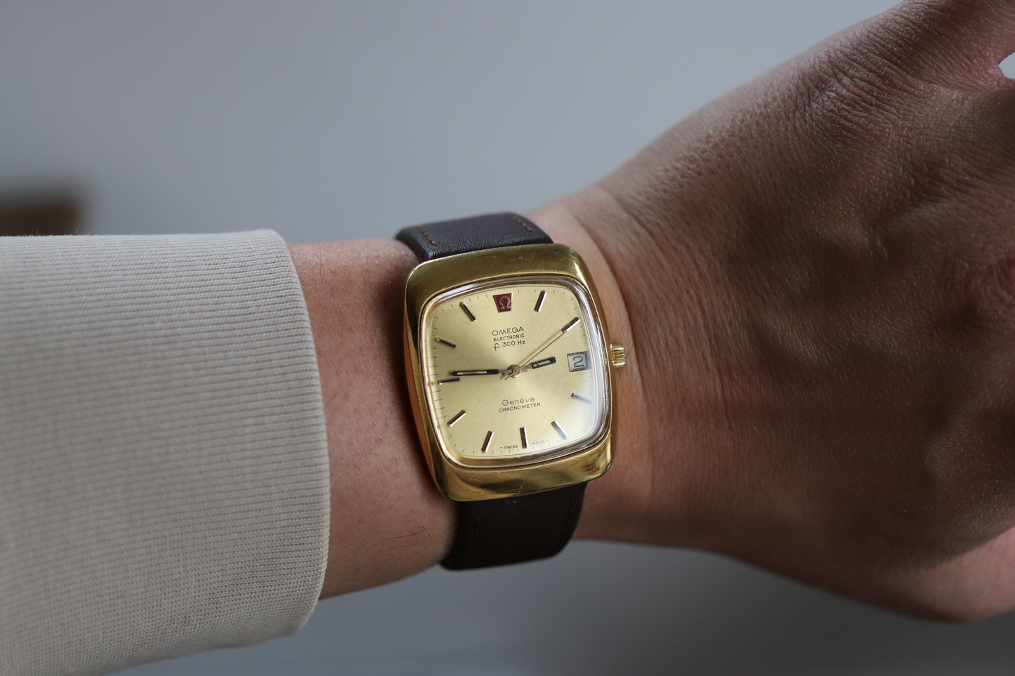 Omega Genève Electronic f300Hz Chronometer, Non-Running