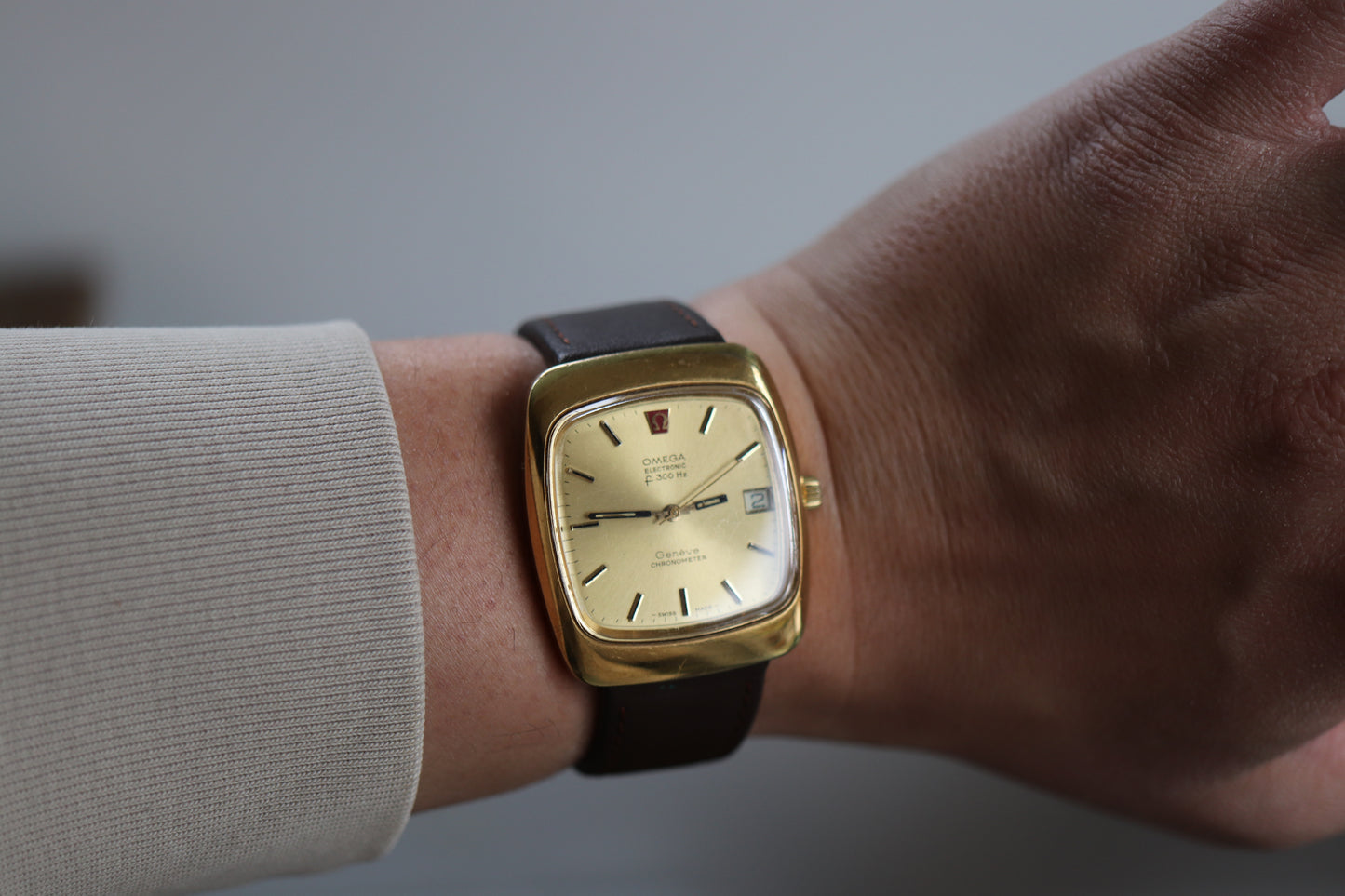 Omega Genève Electronic f300Hz Chronometer, Non-Running