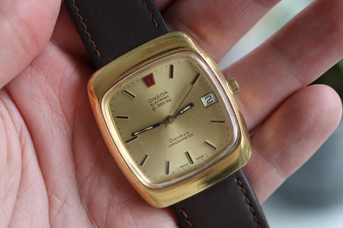 Omega Genève Electronic f300Hz Chronometer, Non-Running