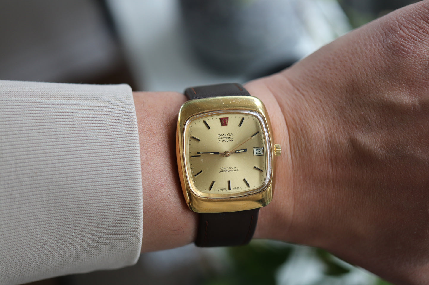 Omega Genève Electronic f300Hz Chronometer, Non-Running