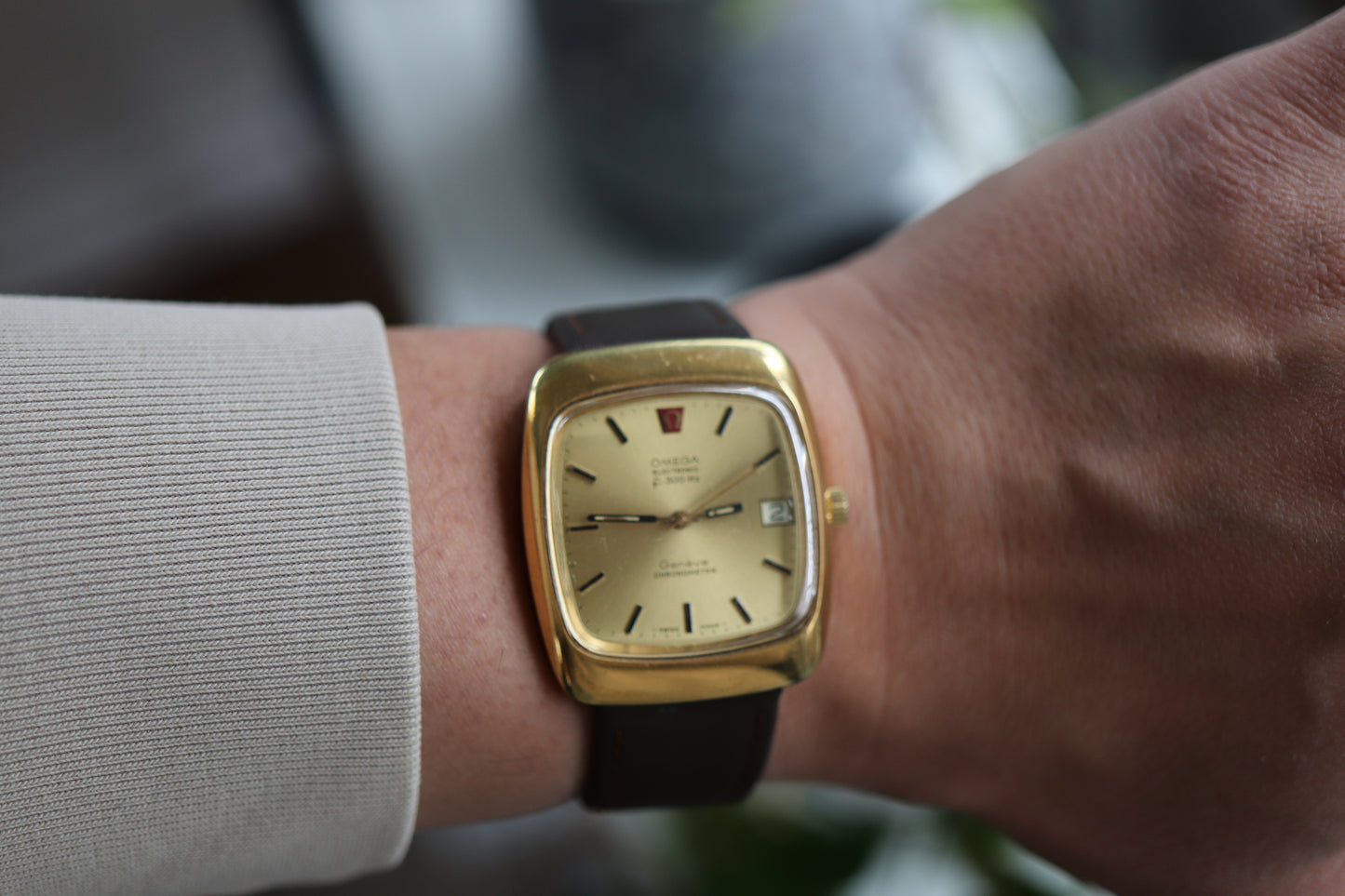 Omega Genève Electronic f300Hz Chronometer, Non-Running