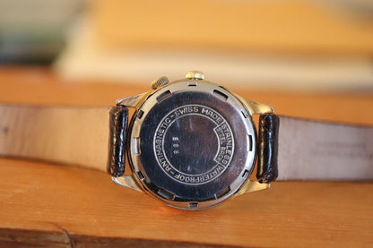 Nora Manual-Wind Alarm Watch