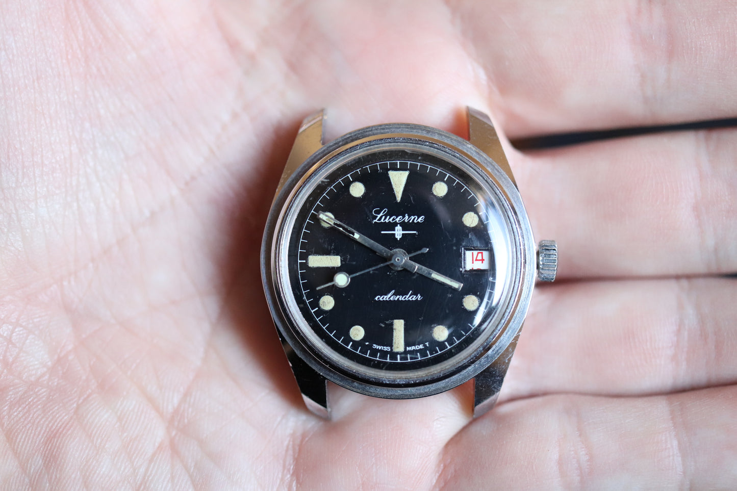 Lucerne Logo Calendar Watch, Project Watch