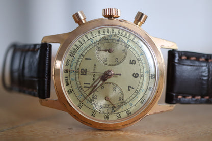 Monarch Gold-Plated Manual Chronograph