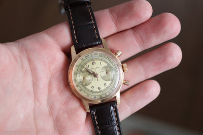 Monarch Gold-Plated Manual Chronograph