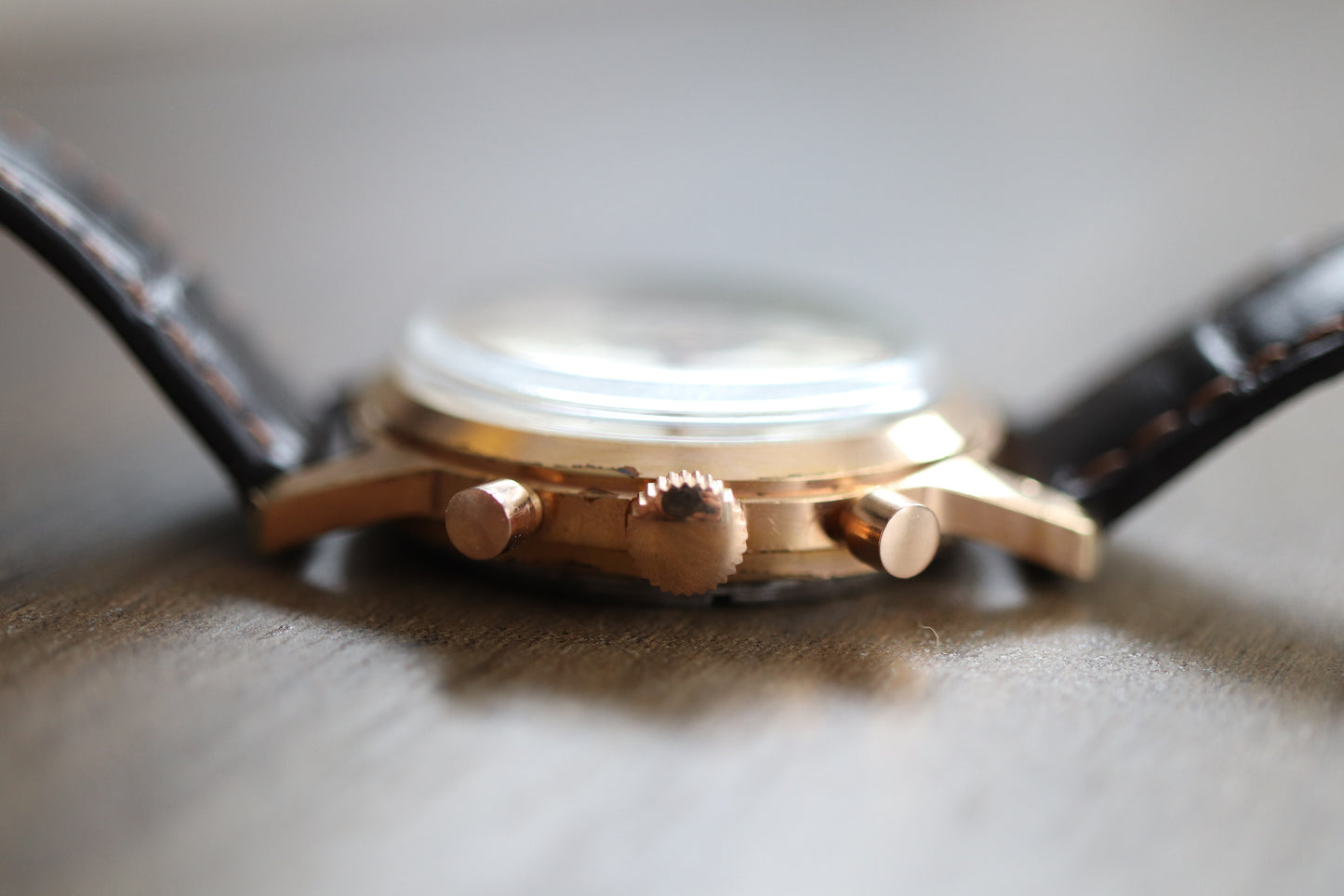 Monarch Gold-Plated Manual Chronograph