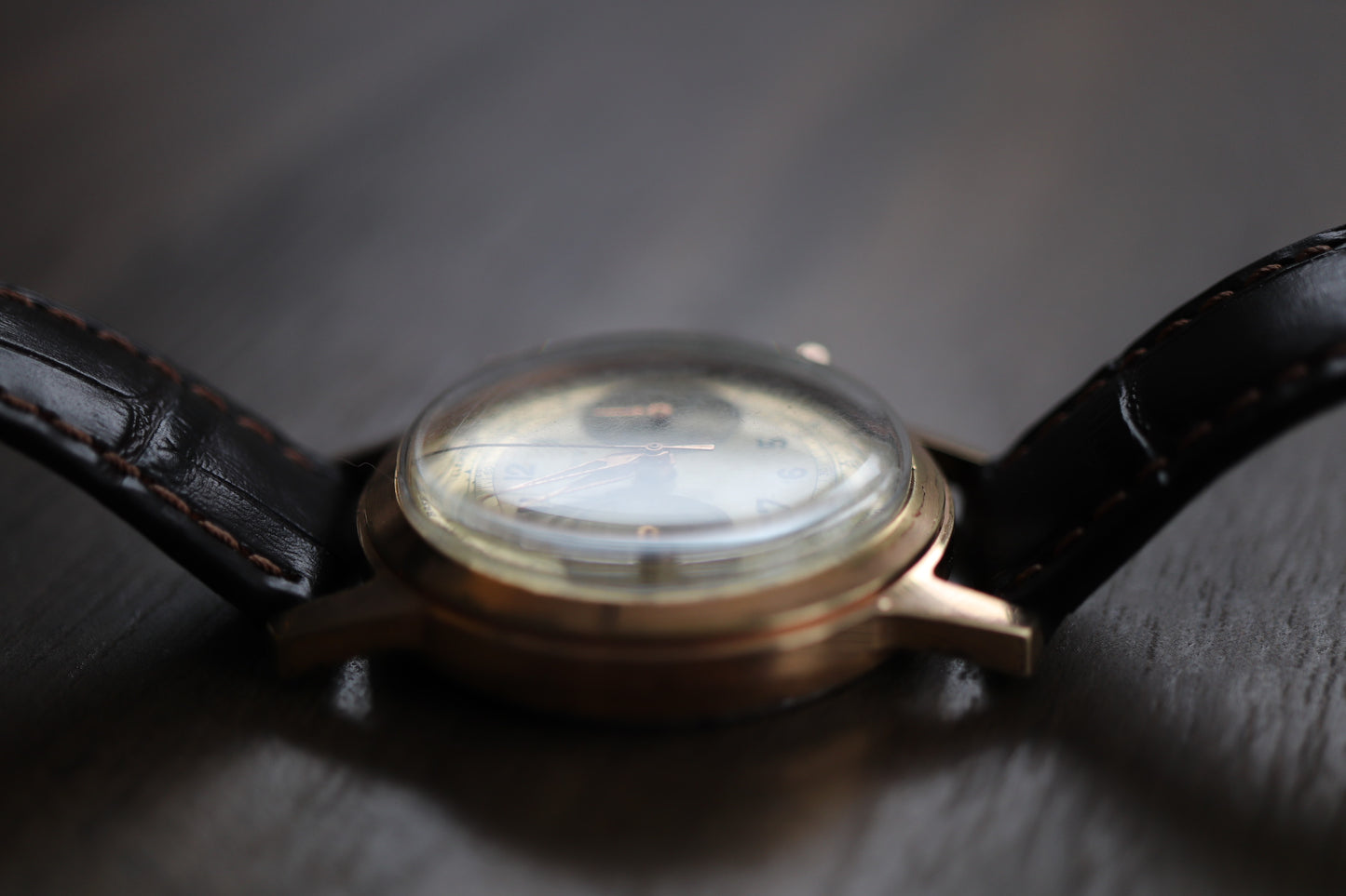 Monarch Gold-Plated Manual Chronograph
