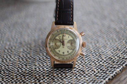 Monarch Gold-Plated Manual Chronograph