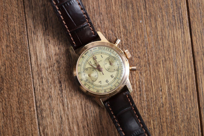Monarch Gold-Plated Manual Chronograph