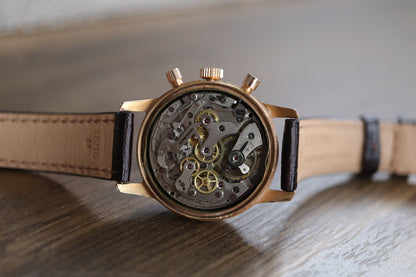 Monarch Gold-Plated Manual Chronograph