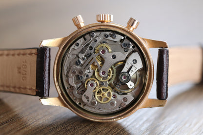 Monarch Gold-Plated Manual Chronograph