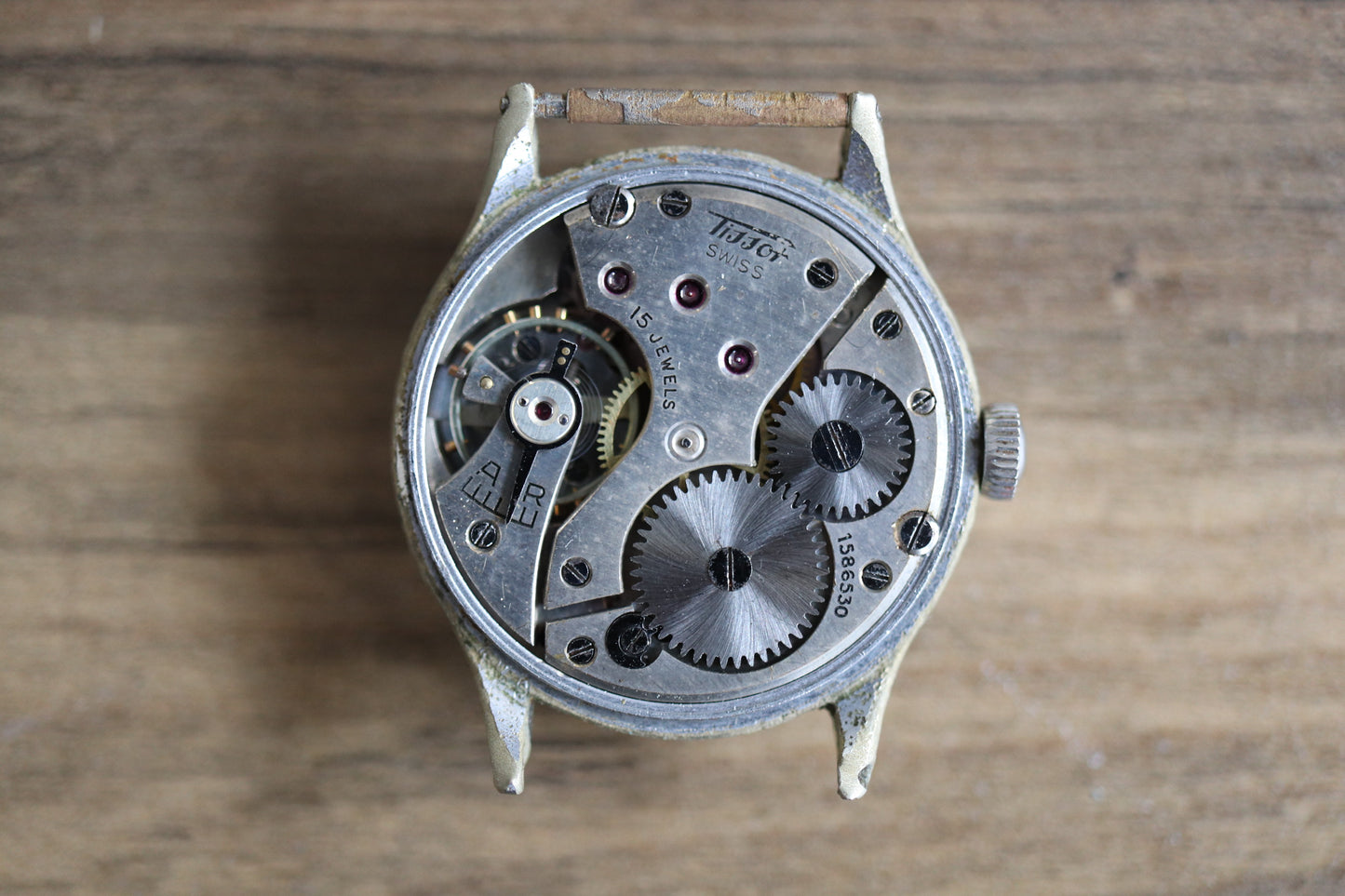 Tissot Antimagnetic 15J Manual-Wind Ref. 6070-1, Project Watch
