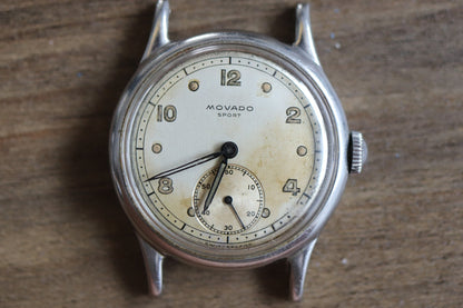 Movado Sport Manual-Wind Watch, 1940s–1950s