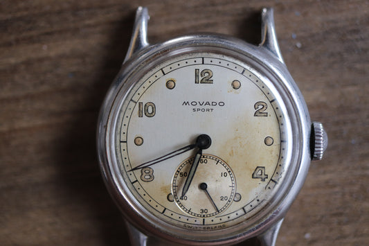 Movado Sport Manual-Wind Watch, 1940s–1950s