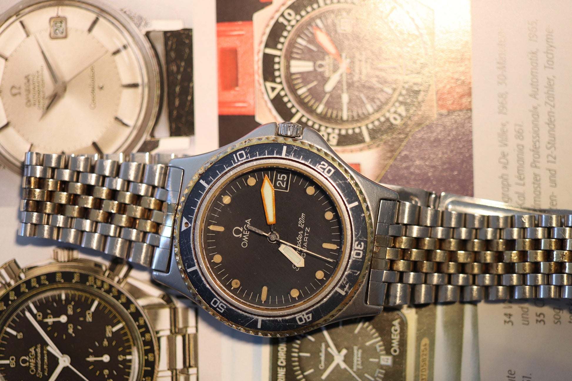 Very rare 2 tones Omega Seamaster 1337 - www.watchvault.ca