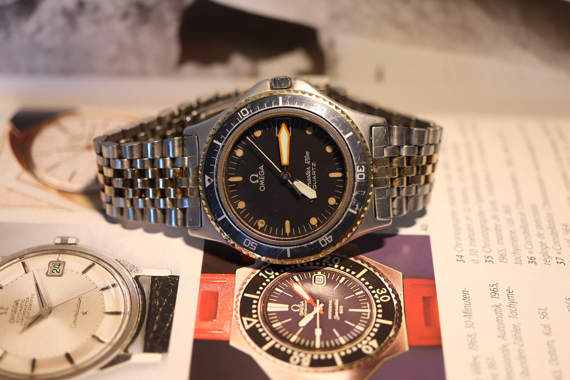Very rare 2 tones Omega Seamaster 1337 - www.watchvault.ca